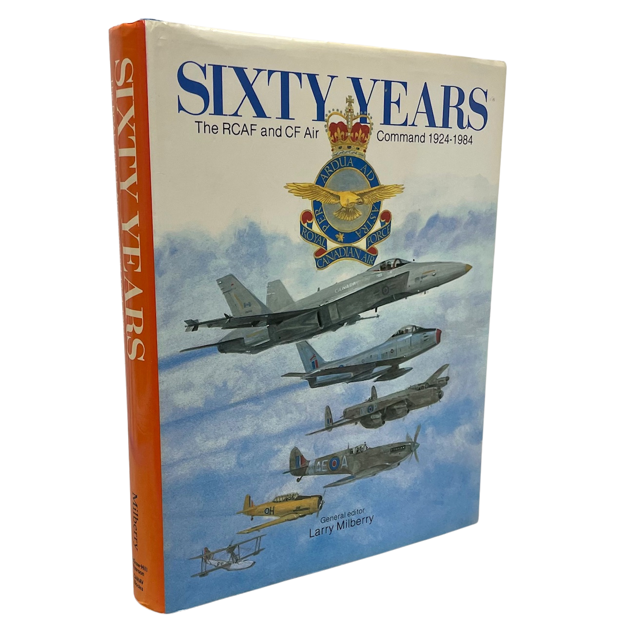 Sixty Years RCAF CF Air Command Canada Canadian Military History Used Book