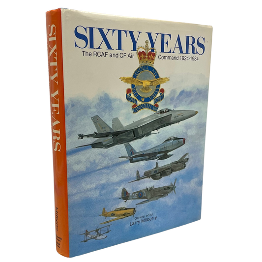 Sixty Years RCAF CF Air Command Canada Canadian Military History Used Book