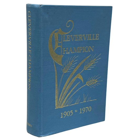 Cleverville Champion Alberta Canada Canadian Local History Book
