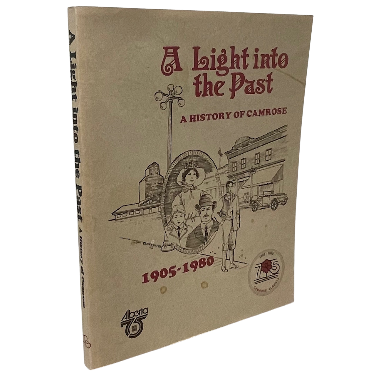 A Light into the Past Camrose Alberta Canada Canadian Used History Book