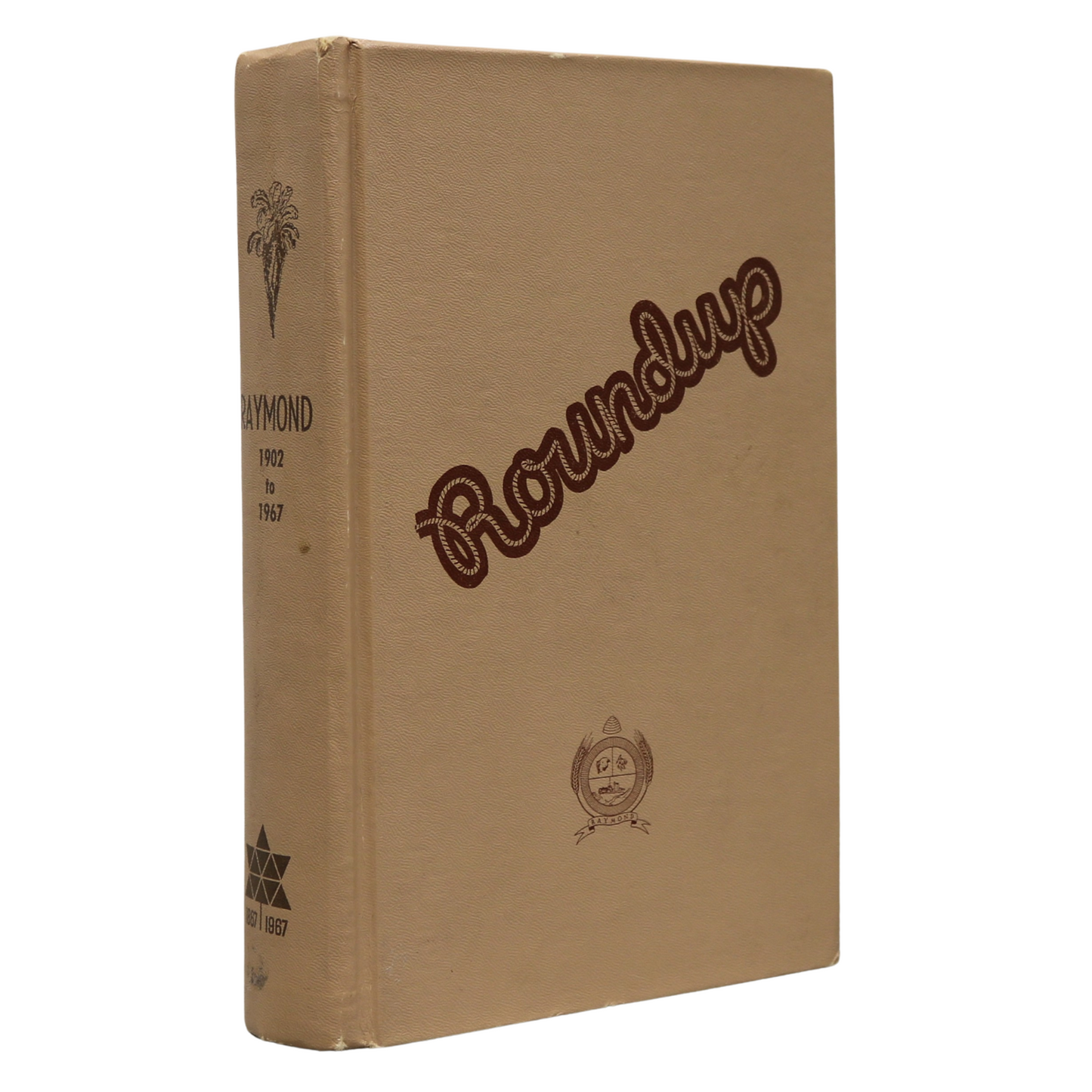 Roundup Raymond Alberta Canada Canadian Community Local History Used Book