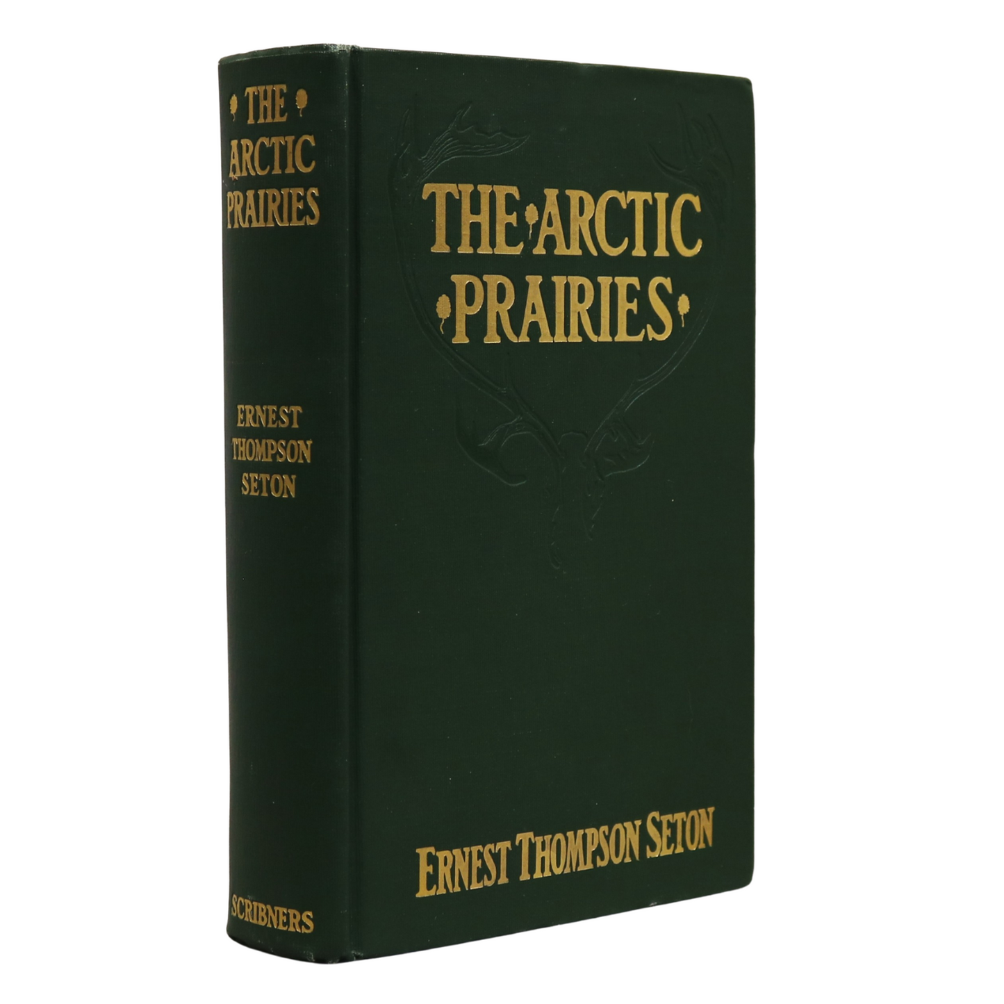 The Arctic Prairies Ernest Thompson Seton Travel Canoe Caribou Natural History Book