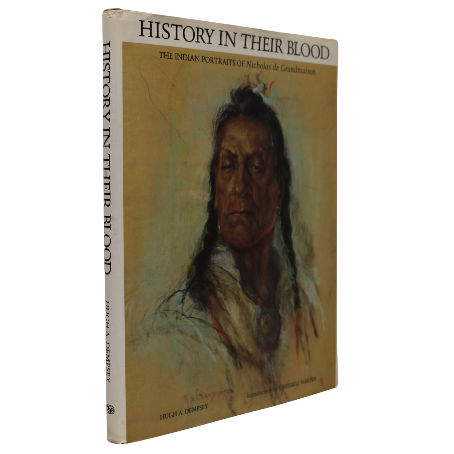 History in Their Blood Nicholas de Grandmaison Portrait Painting Art Artist Used Book