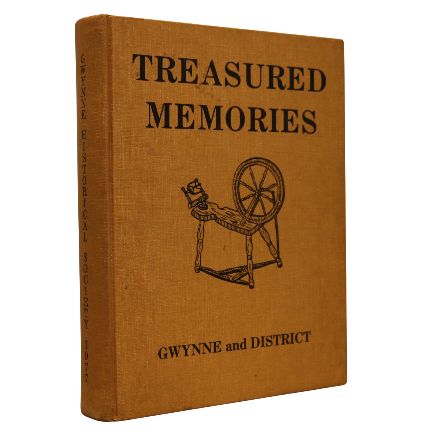Treasured Memories Gwynne Alberta Canada Canadian Local History Used Book