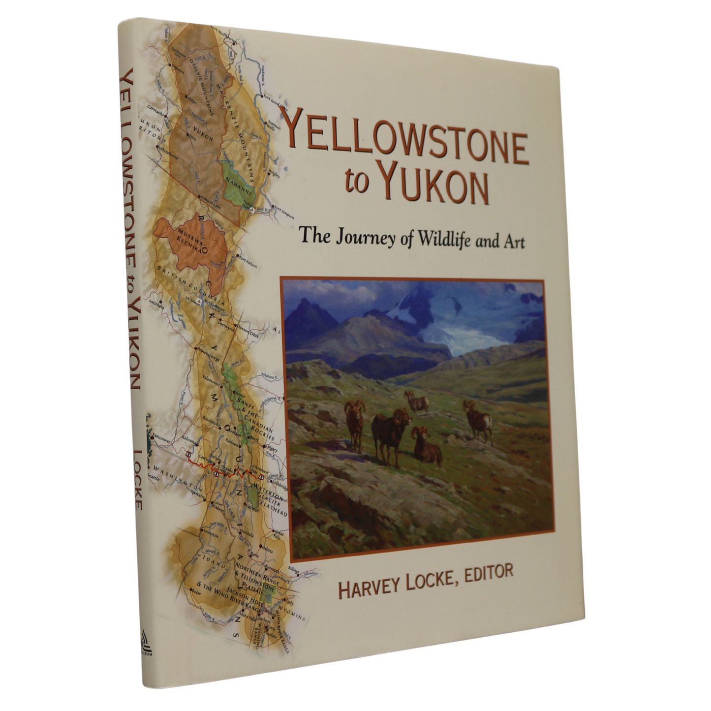 Yellowstone to Yukon Wildlife Animals Artist Painter Canadian Paintings Art Used Book