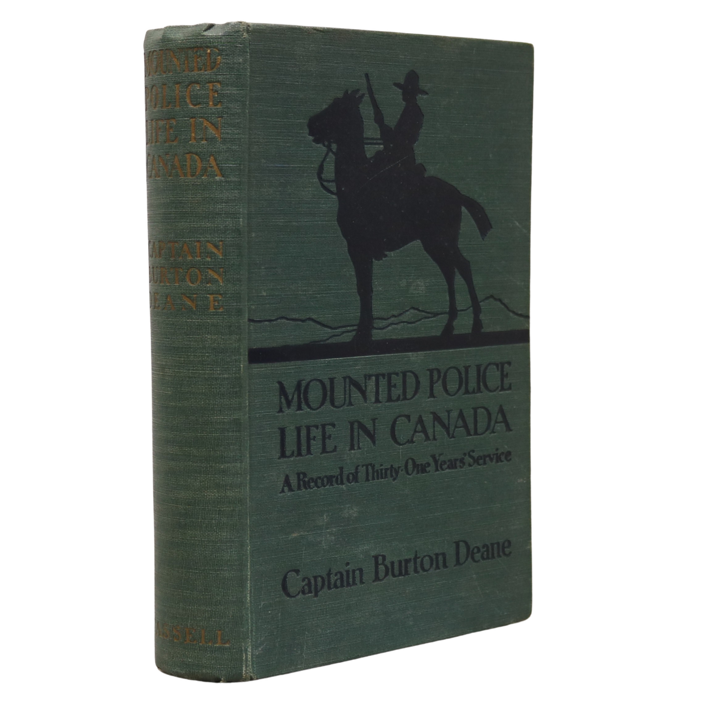Mounted Police Life in Canada Record Calgary Royal Canadian History RCMP Used Book