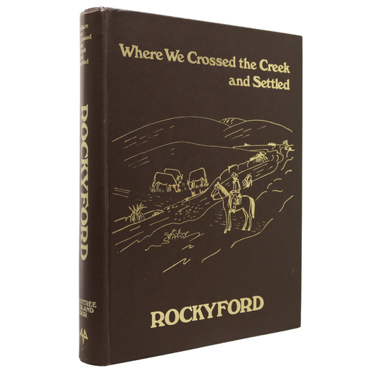 Where We Crossed Rockyford Battle Hill Alberta Canada Canadian Local History Book