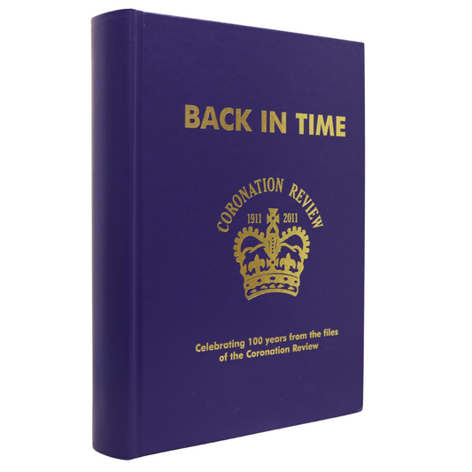 Back in Time Coronation Review Alberta Canada Canadian History Used Book