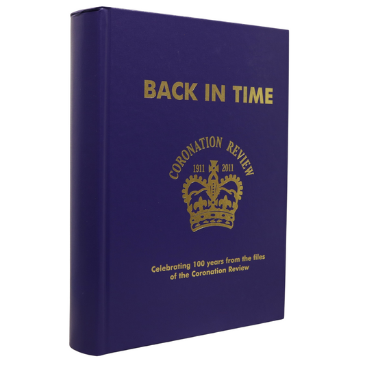 Back in Time Coronation Review Alberta Canada Canadian History Used Book