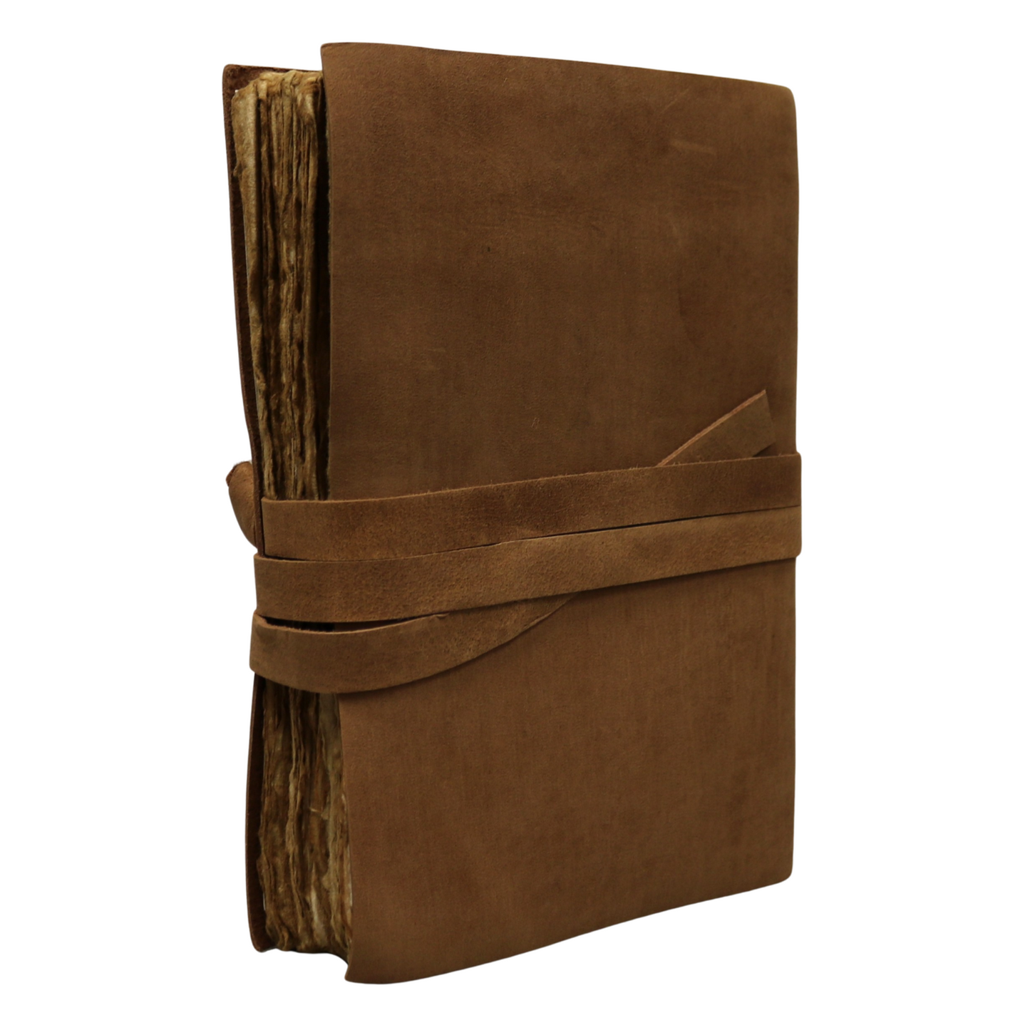 Tree Of Life Rustic Leather Journal with Antiqued Pages 6" X 8" Notebook Bound Book