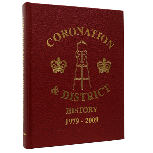 Coronation District History Alberta Canada Canadian Community History Book
