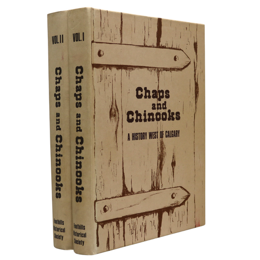 Chaps Chinooks 2 Vol Foothills Calgary Alberta Canada Springbank History Used Book
