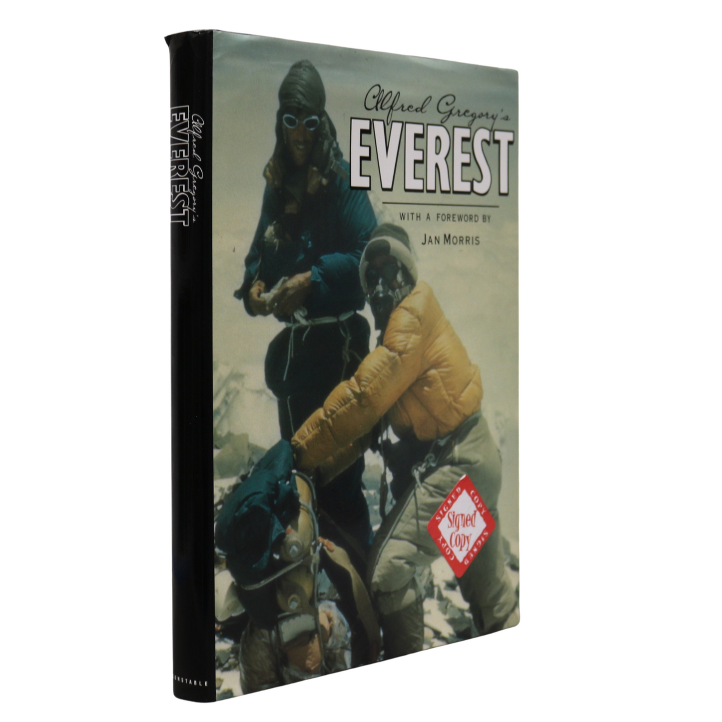 Alfred Gregory's Everest Climbing Mountaineering Signed Edmund Hillary Book