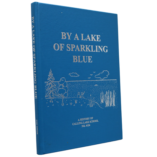 Lake Sparkling Blue Calling Lake School Athabasca Alberta Canada Canadian Book