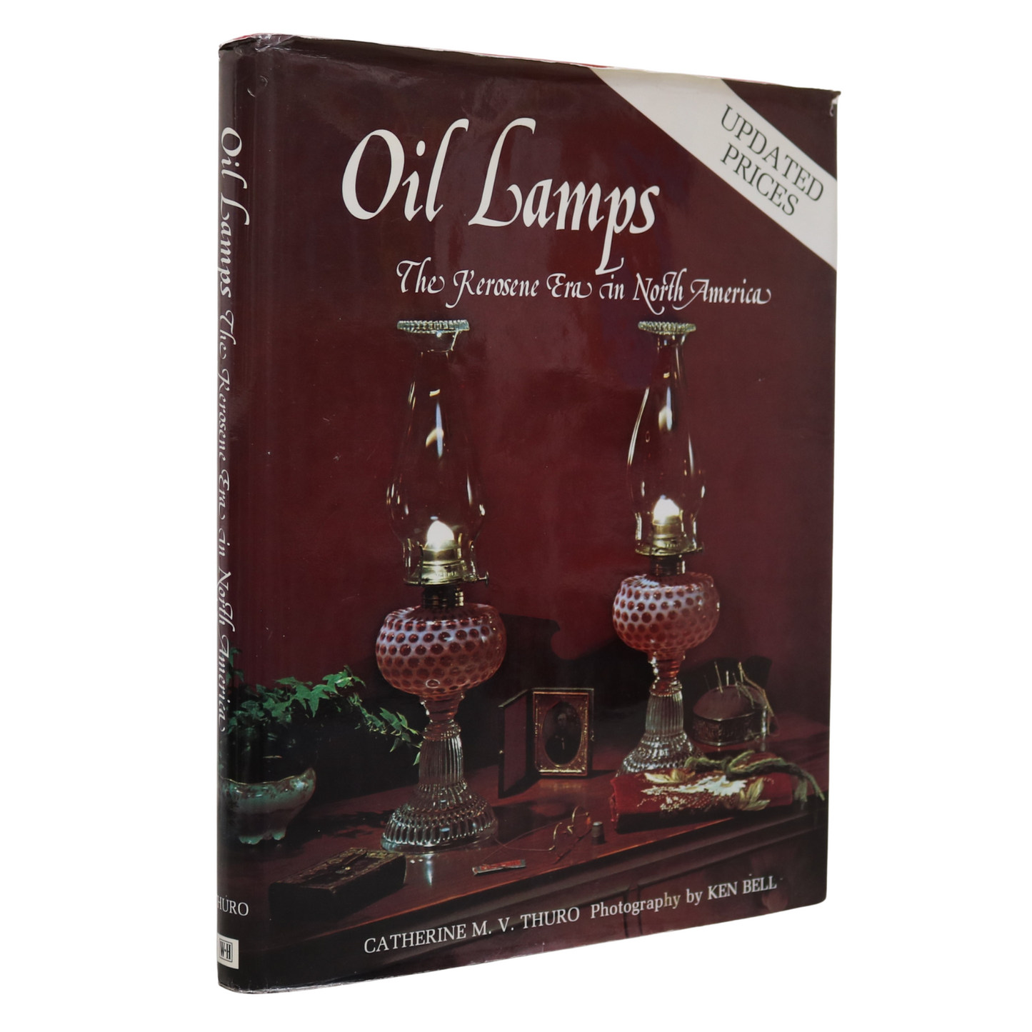 Oil Lamps Kerosene Pressed Glass History Antique Collectible Used Book