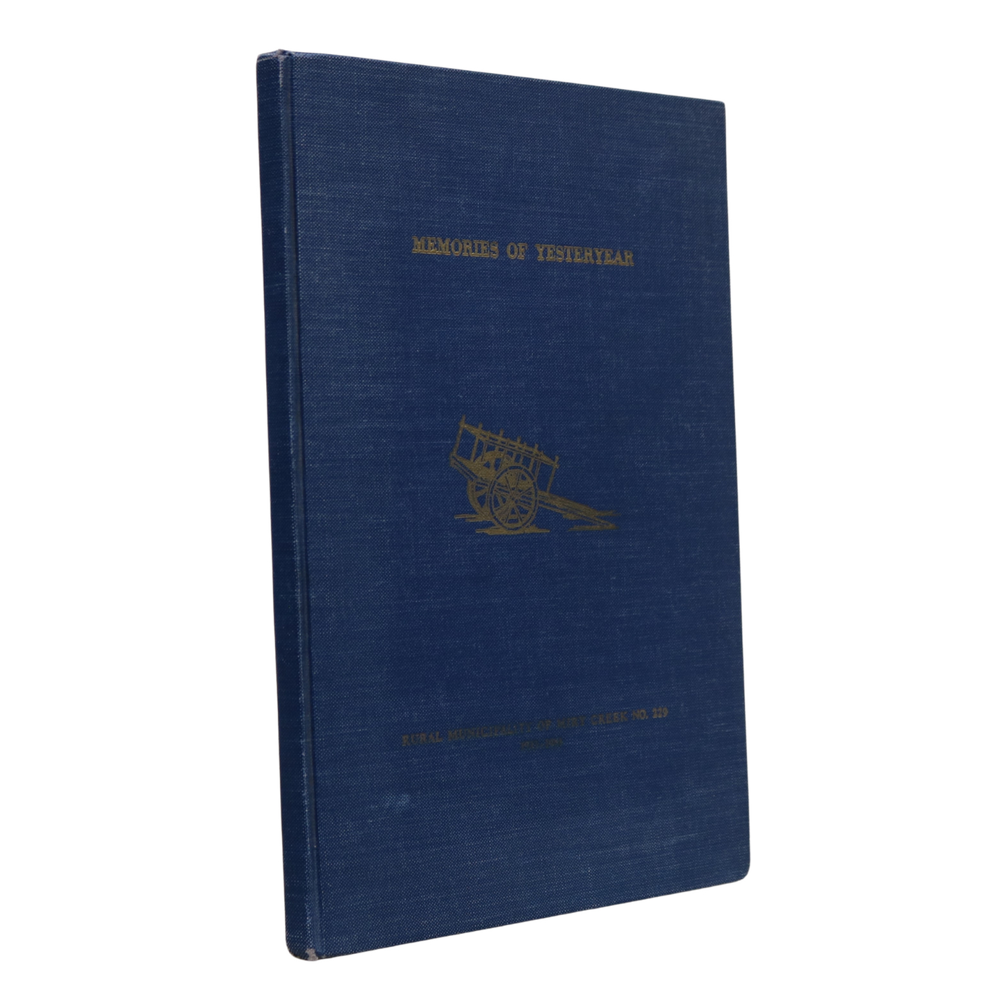 Memories of Yesteryear Lance Abbey Saskatchewan Miry Creek History Used Book