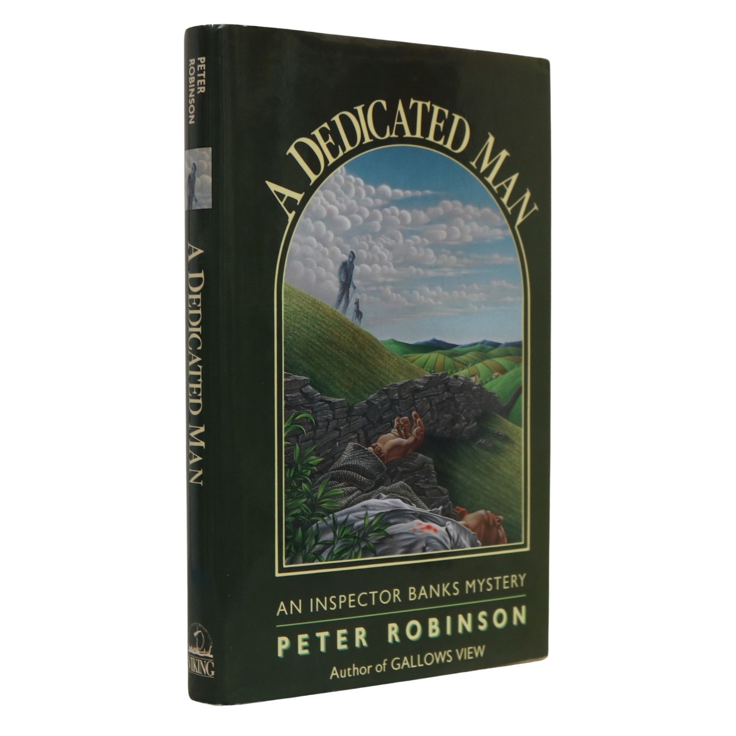 A Dedicated Man Peter Robinson Inspector Banks 1st Edition Mystery Used Book