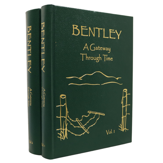 Bentley Gateway Through Time 2 Vol Alberta Canada Canadian Local History Book