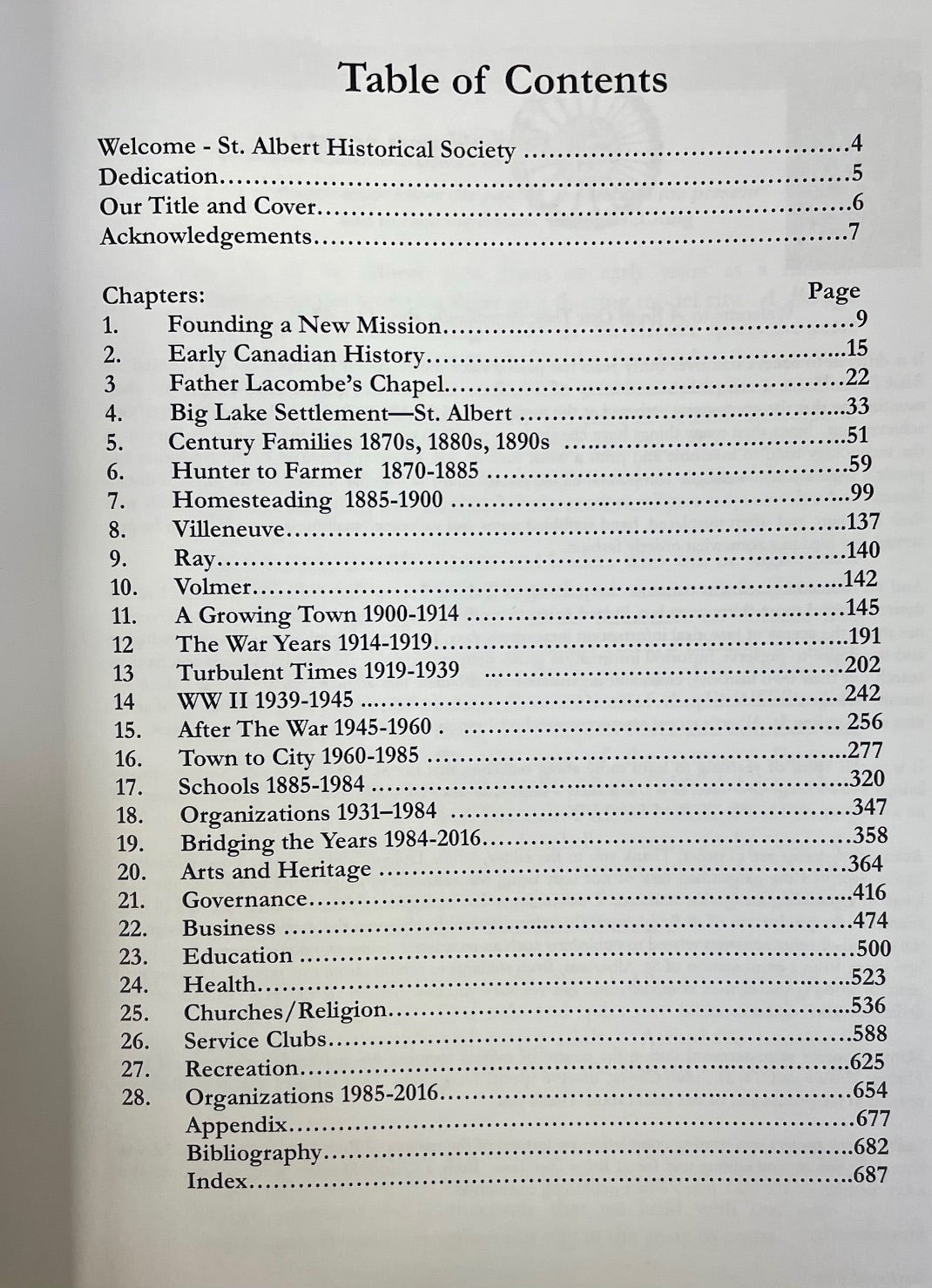 Bridge Over Time St. Albert Alberta Canada Canadian Edmonton History Used Book