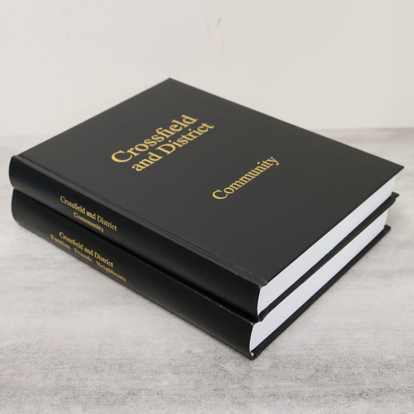 Crossfield Alberta 2 Vol Canada Canadian Local Community History Used Book