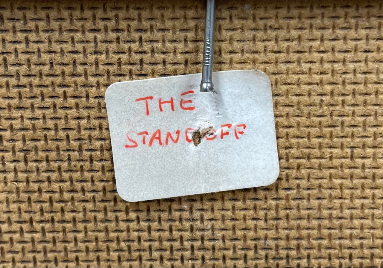 Malcolm James Mac MacKenzie Painting Elk Canadian Rockies Canada Cowboy Art Artist