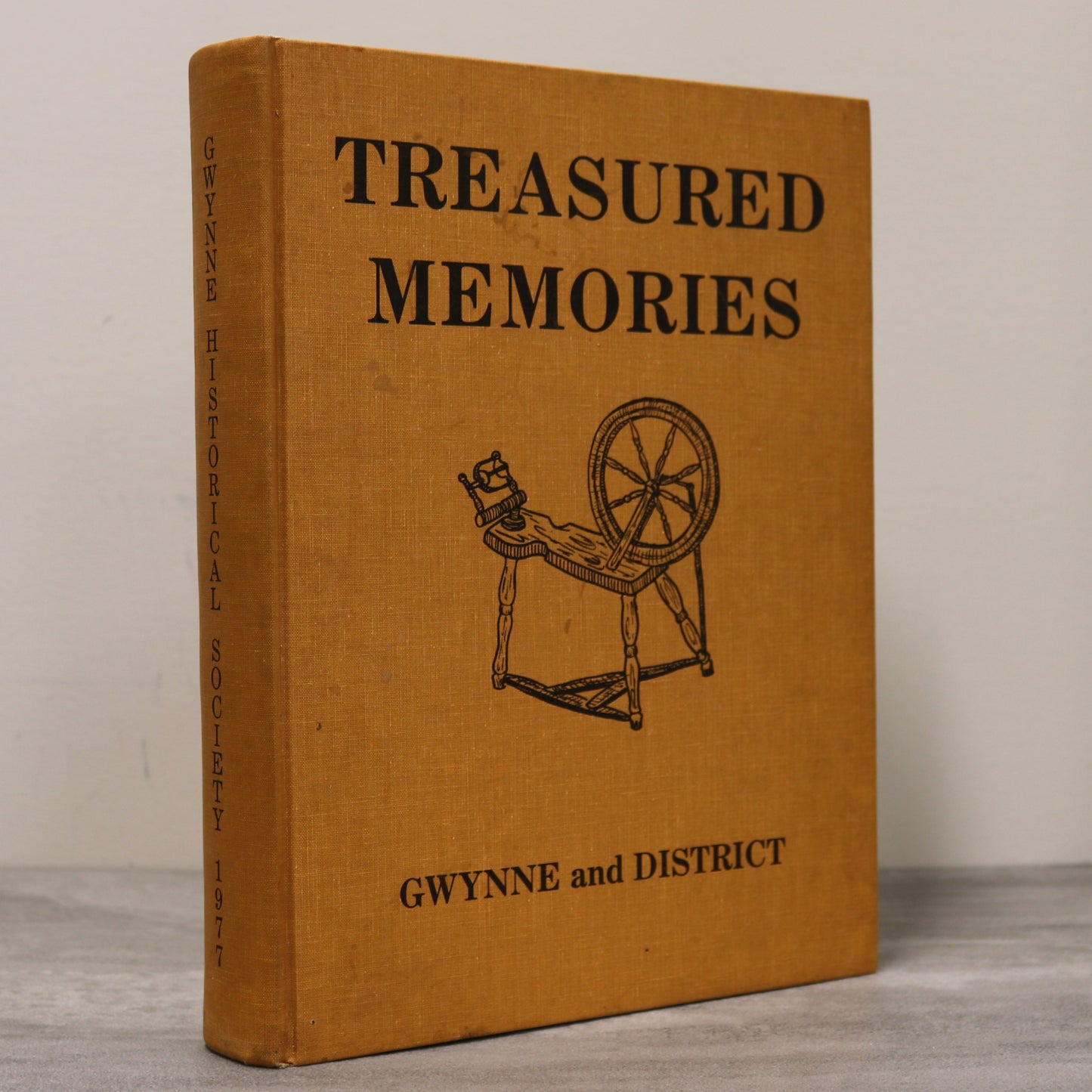 Treasured Memories Gwynne Alberta Canada Canadian Local History Used Book