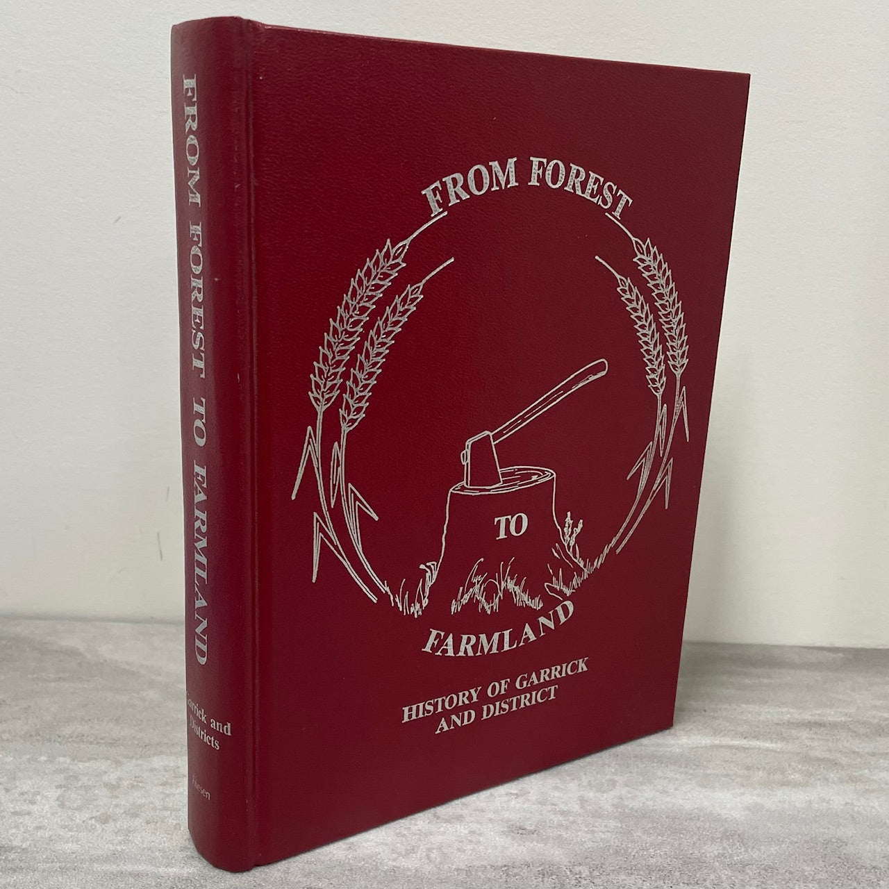 From Forest to Farmland Garrick Saskatchewan Local History Canada Used Book