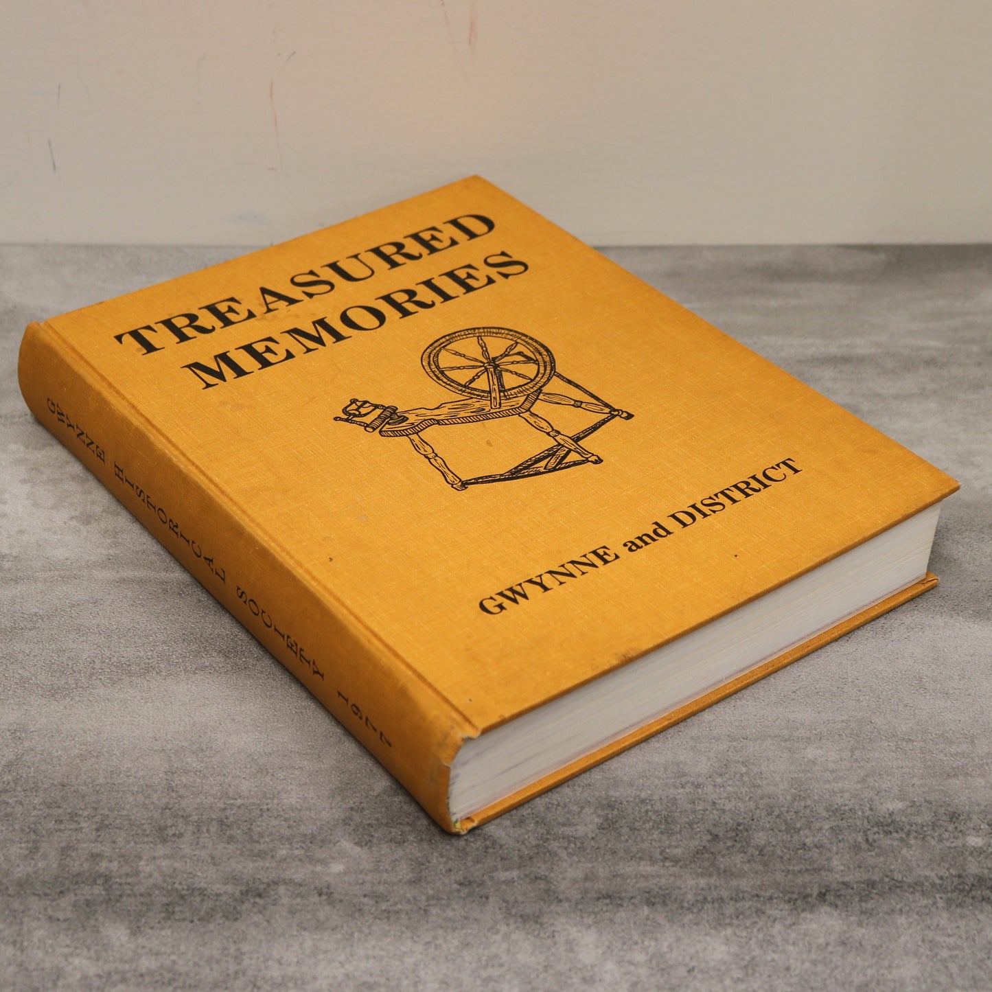 Treasured Memories Gwynne Alberta Canada Canadian Local History Used Book