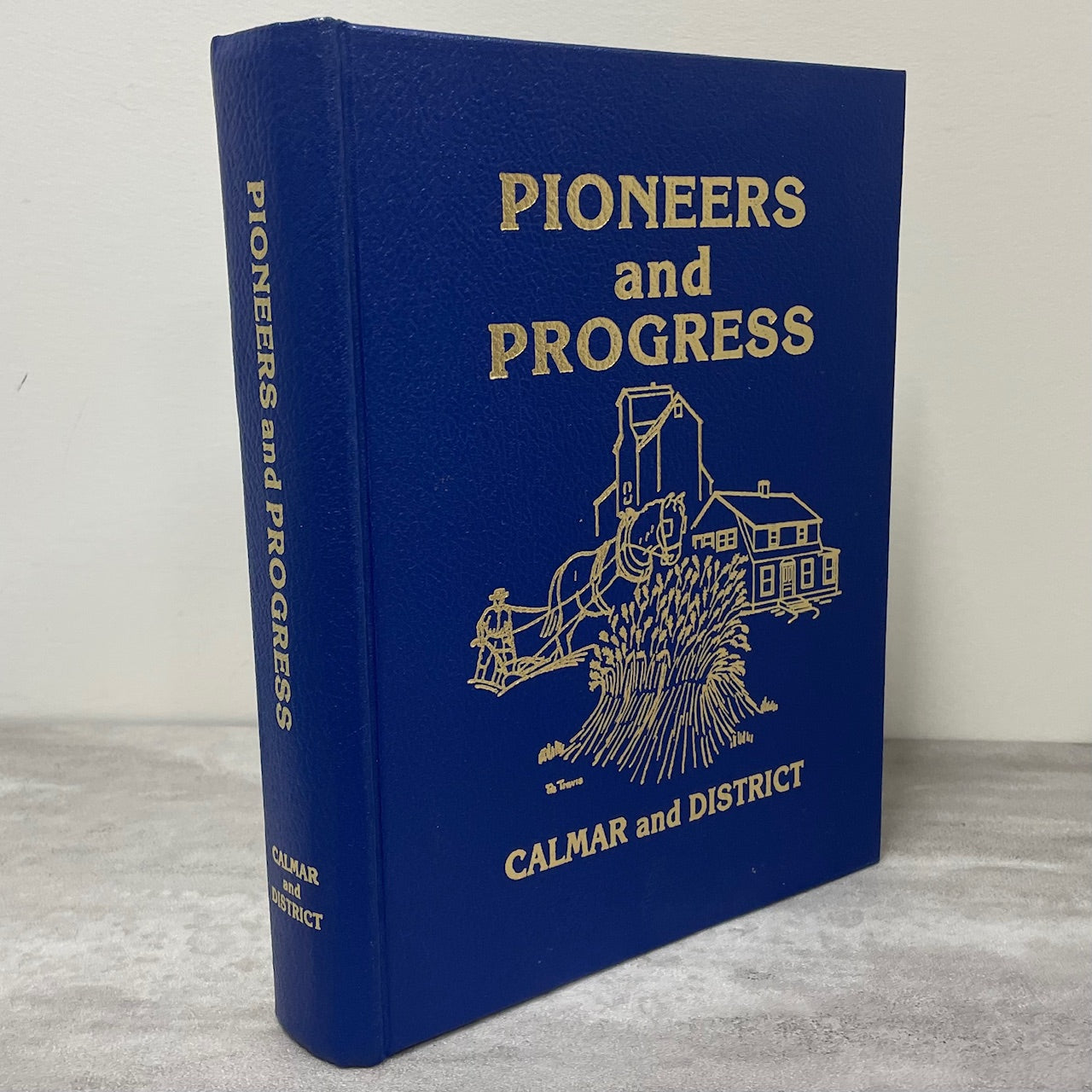 Pioneers and Progress Calmar Alberta Canada Local Community History Used Book