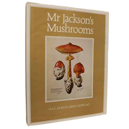 H.A.C. Jackson Mushrooms Watercolour Painting Canadian Canada Artist Art Used Book
