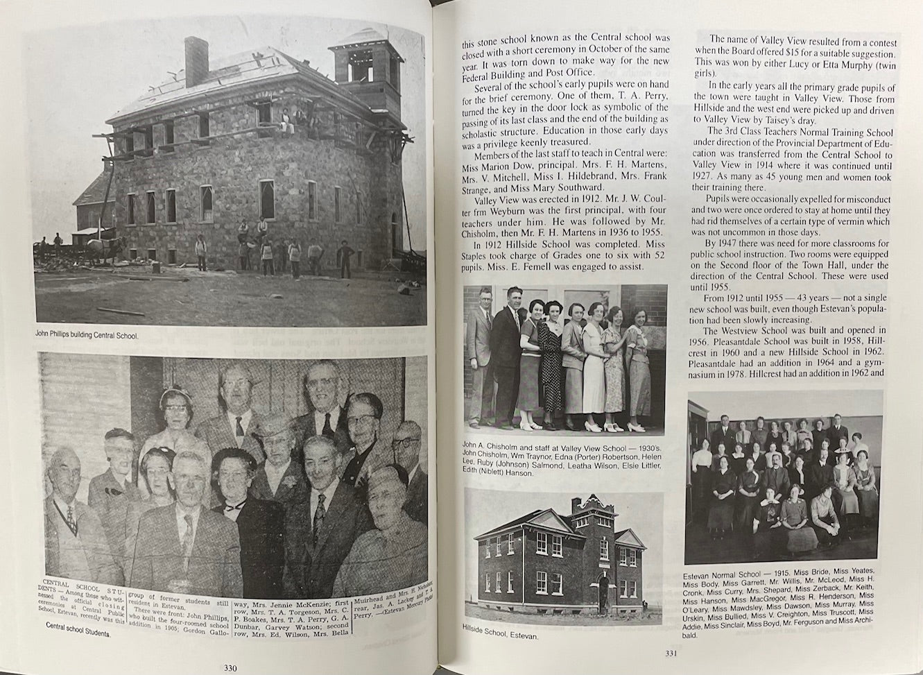 Tale Told Estevan Volume 1 Saskatchewan Canada Canadian Local History Used Book