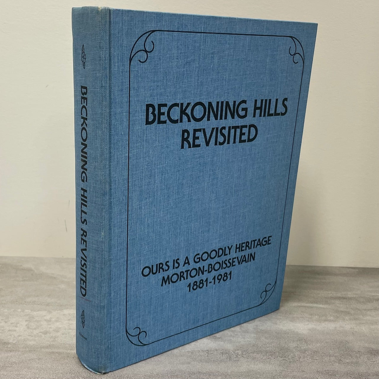 Beckoning Hills Revisited Morton Boissevain Manitoba History Canada Used Book