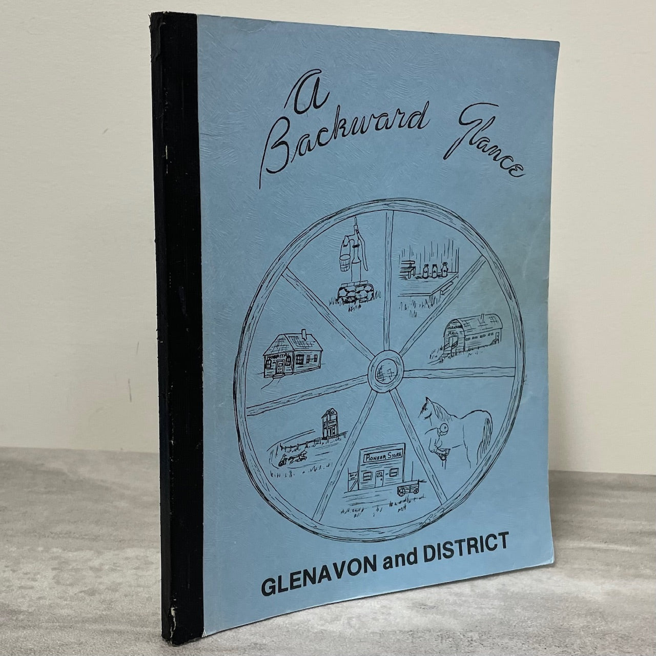 A Backward Glance Glenavon Saskatchewan Canada Canadian History Used Book