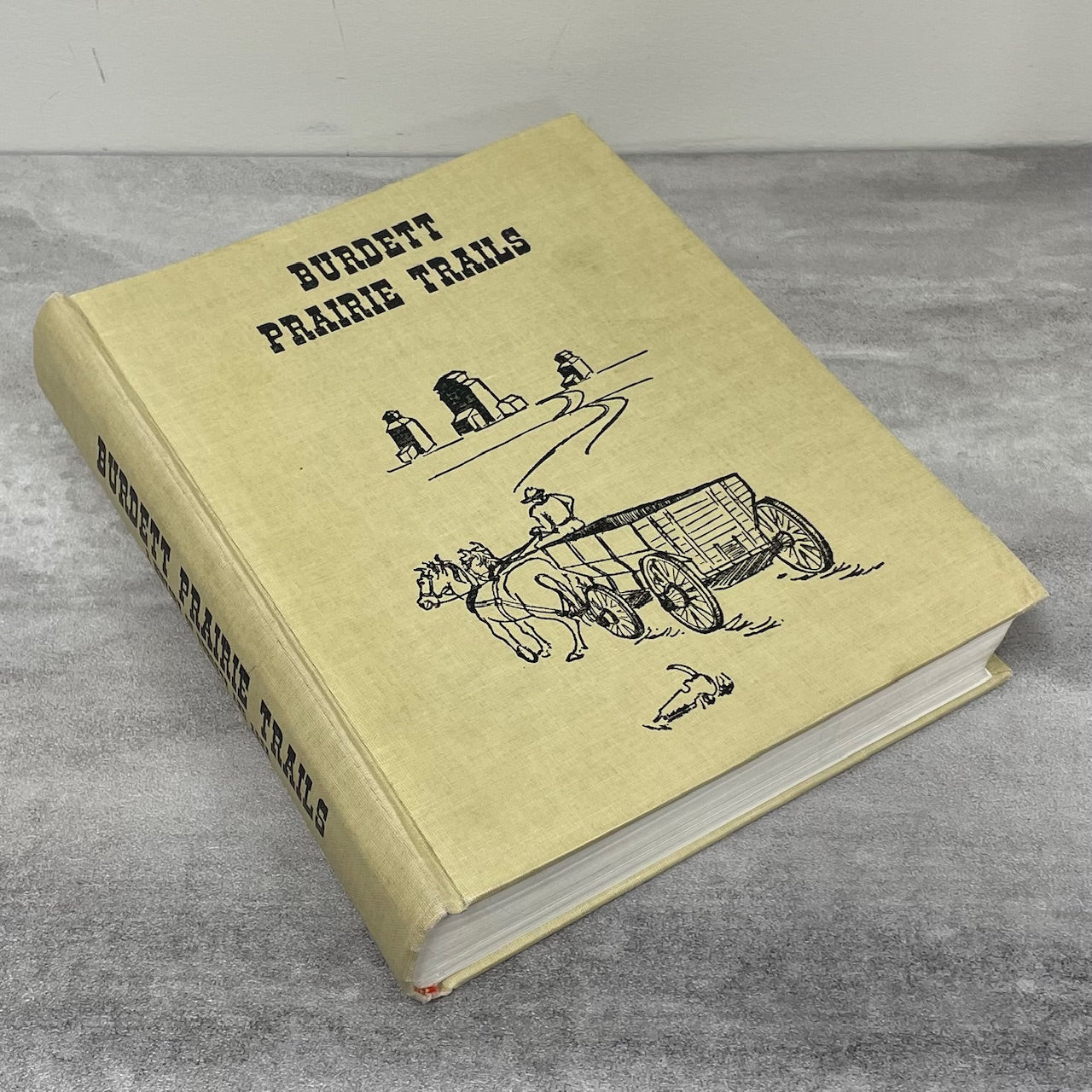 Burdett Prairie Trails Alberta Canada Canadian Town Local History Used Book