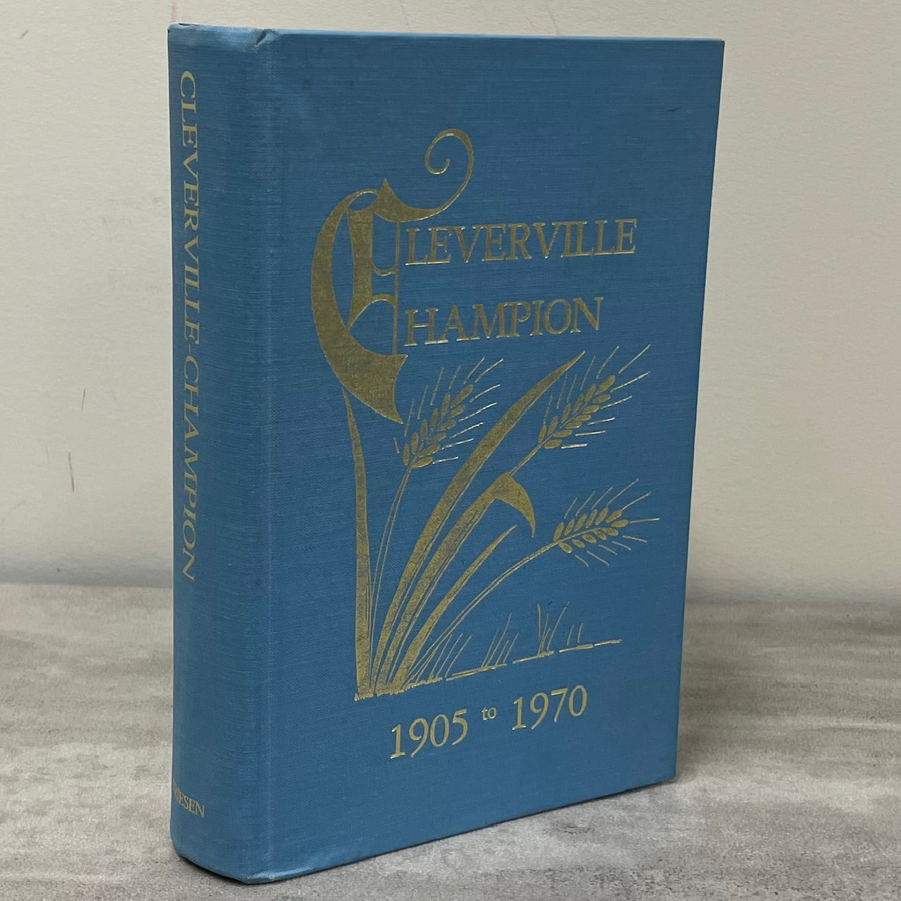 Cleverville Champion Alberta Canada Canadian Local History Book