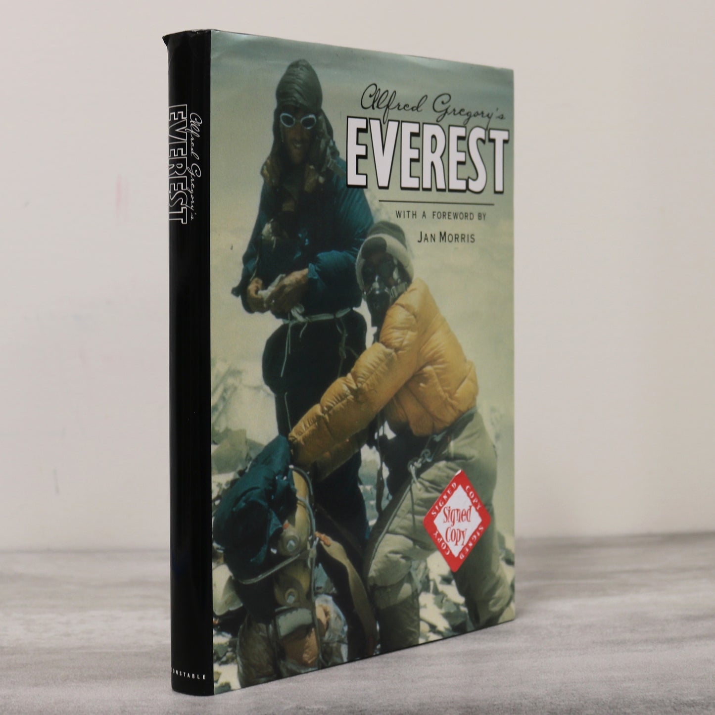 Alfred Gregory's Everest Climbing Mountaineering Signed Edmund Hillary Book