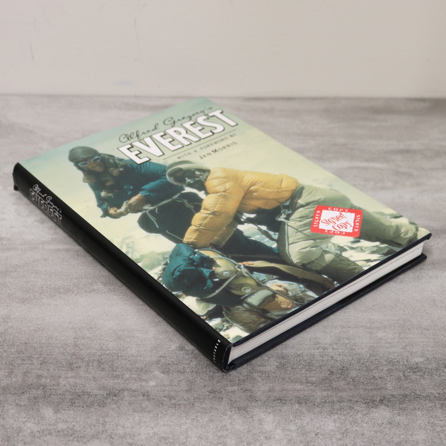 Alfred Gregory's Everest Climbing Mountaineering Signed Edmund Hillary Book