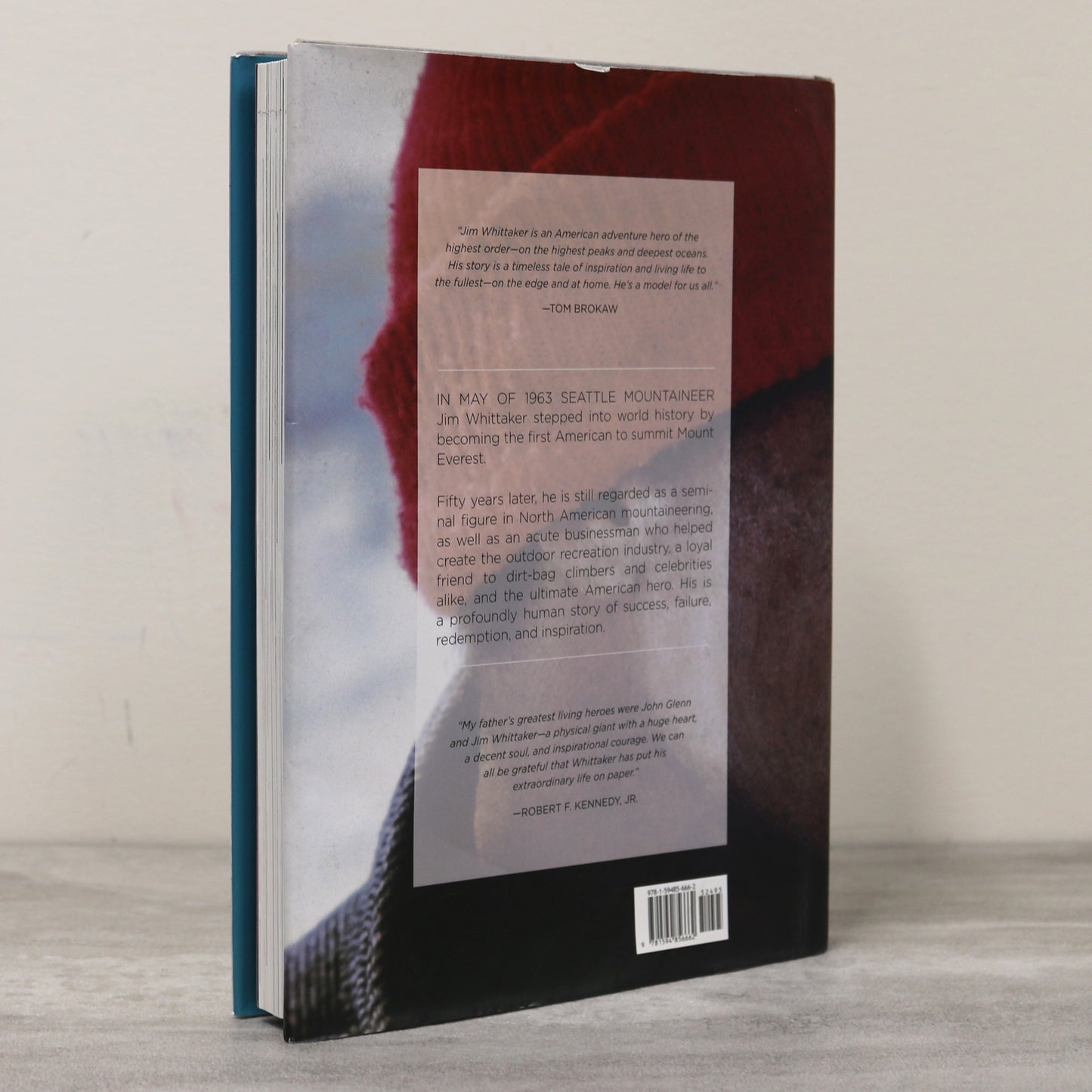 A Life on the Edge Jim Whittaker Everest Mountaineering Climbing Climber Signed Book