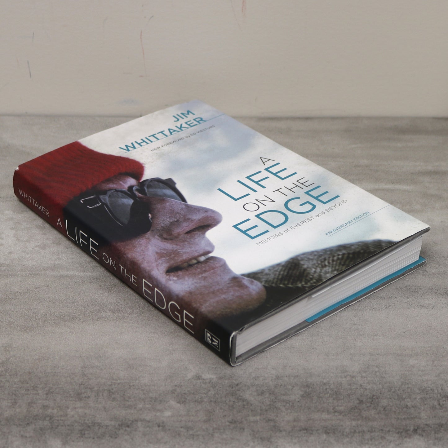 A Life on the Edge Jim Whittaker Everest Mountaineering Climbing Climber Signed Book