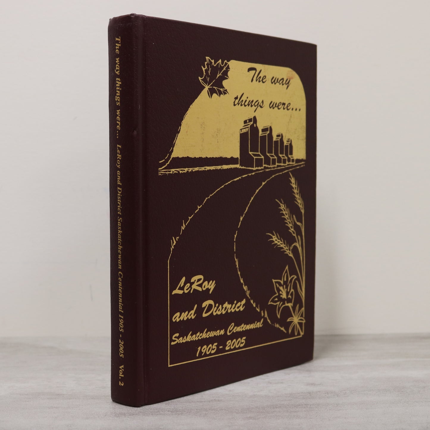 The Way Things Were Vol 2 LeRoy Saskatchewan Canada Canadian Local History Book