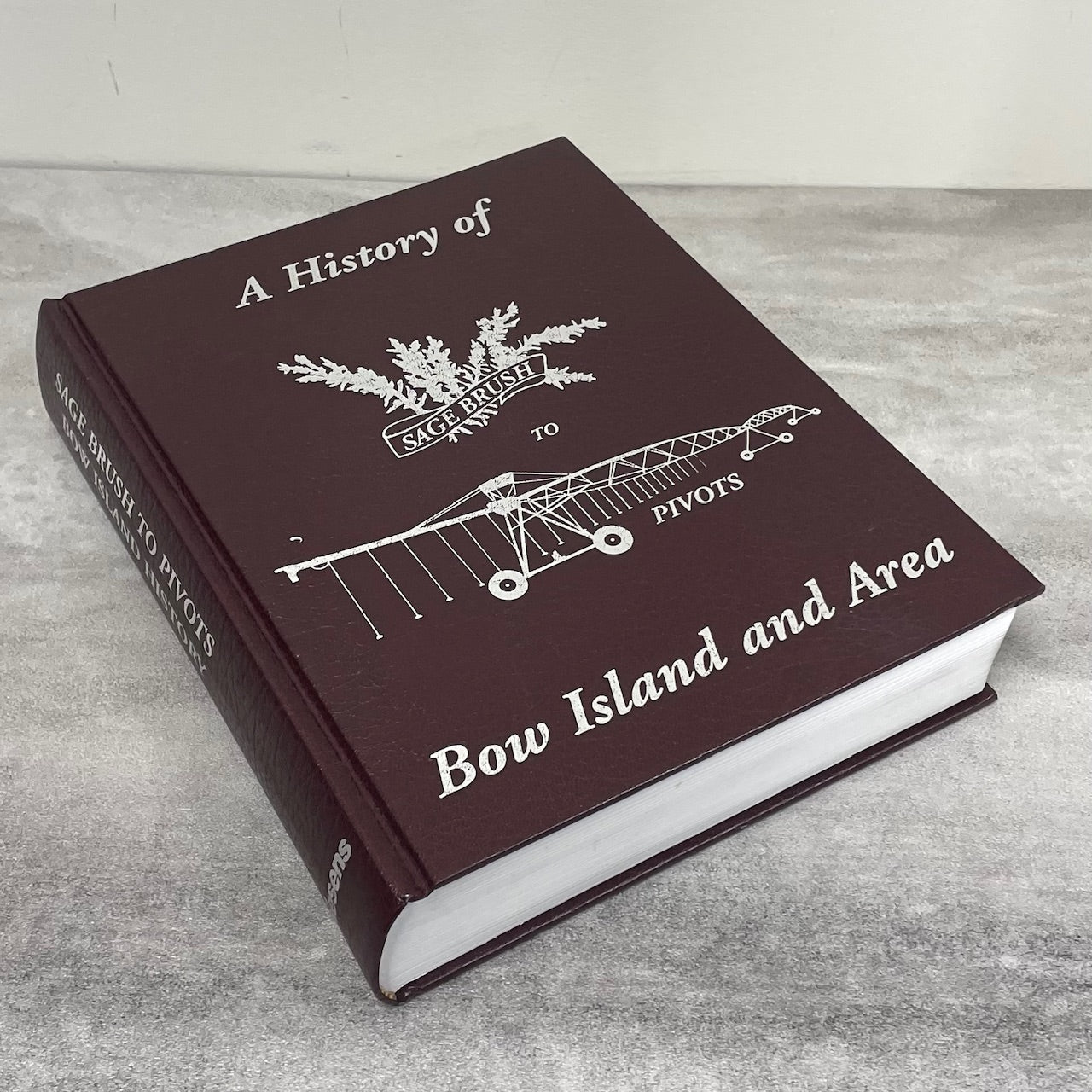 Sage Brush to Pivots Bow Island History Alberta Canada Canadian Used Book