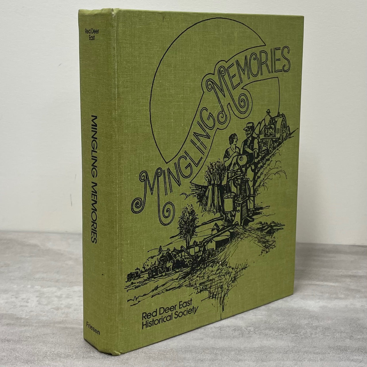 Mingling Memories Red Deer Alberta Canada Canadian Local History Used Book