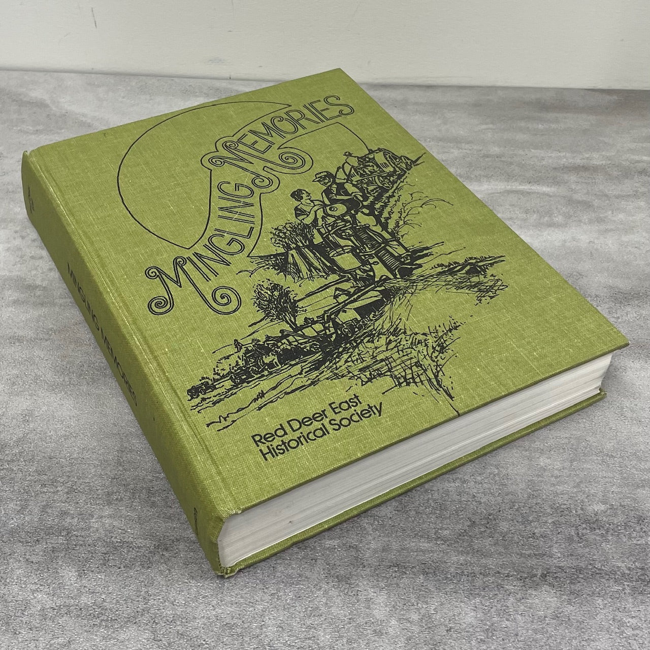 Mingling Memories Red Deer Alberta Canada Canadian Local History Used Book