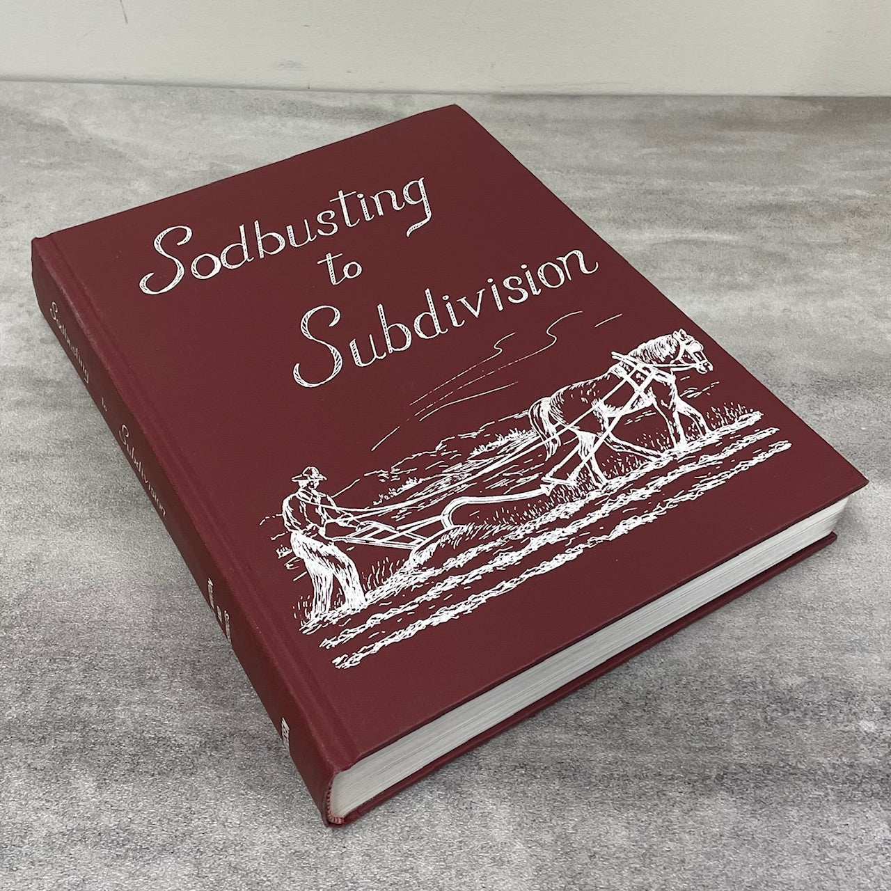 Sodbusting to Subdivision De Winton Alberta Canada Canadian Local History Used Book
