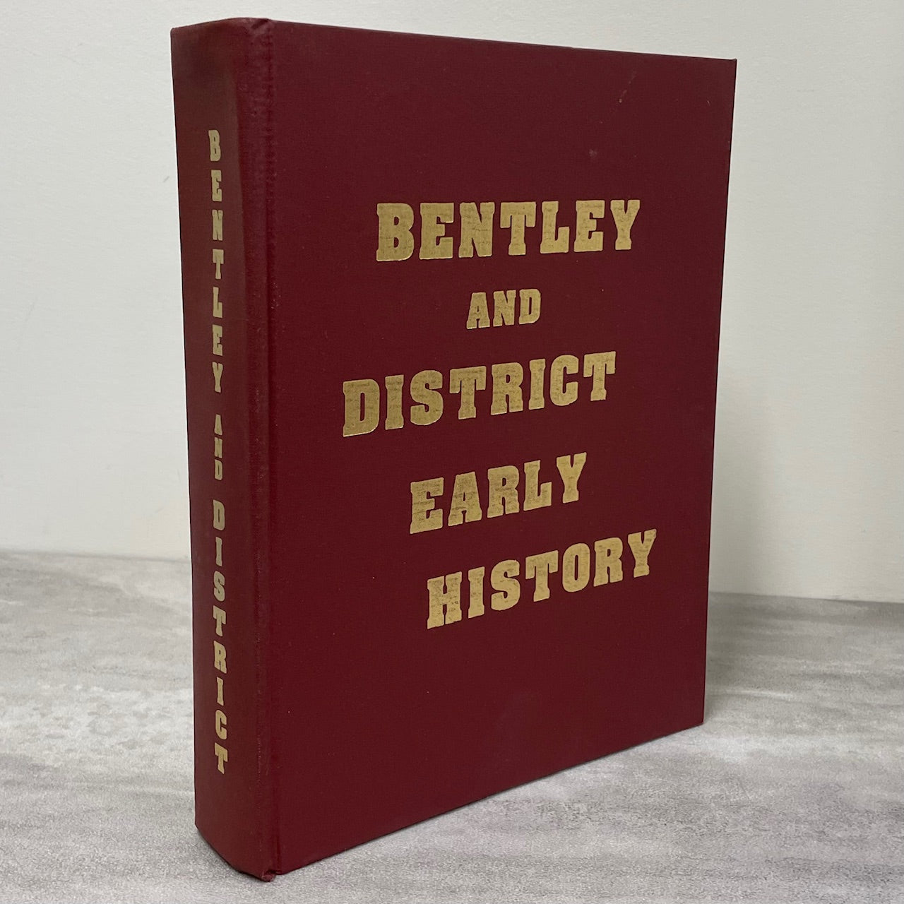Bentley District Early Local History Lacombe County Alberta Canada Canadian Used Book