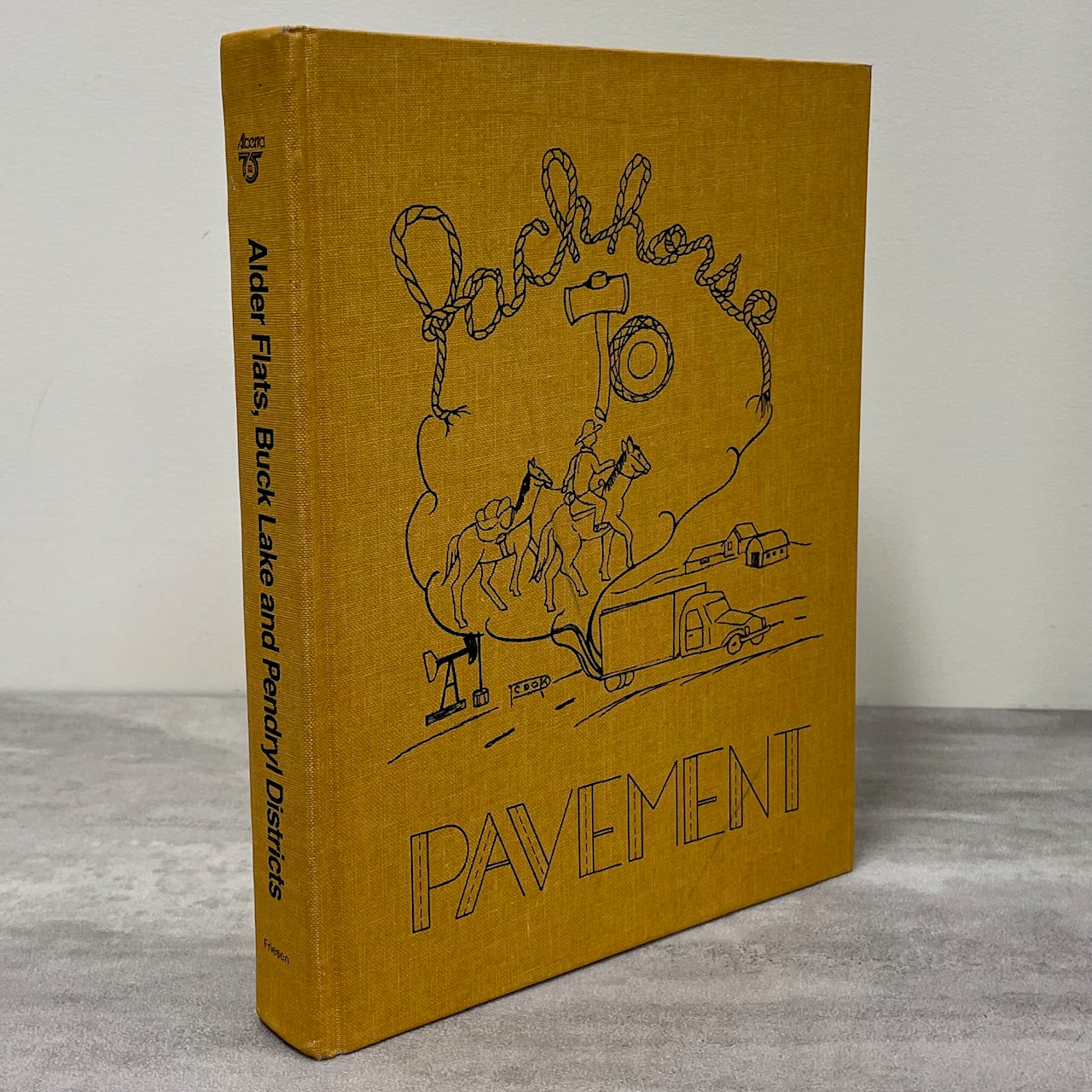 Packhorse Pavement Buck Lake Alder Flats Alberta Canada Canadian Local History Book