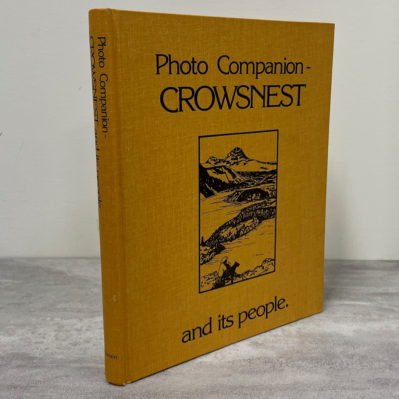 Photo Companion Crowsnest People Pass Blairmore Coleman Alberta History Used Book