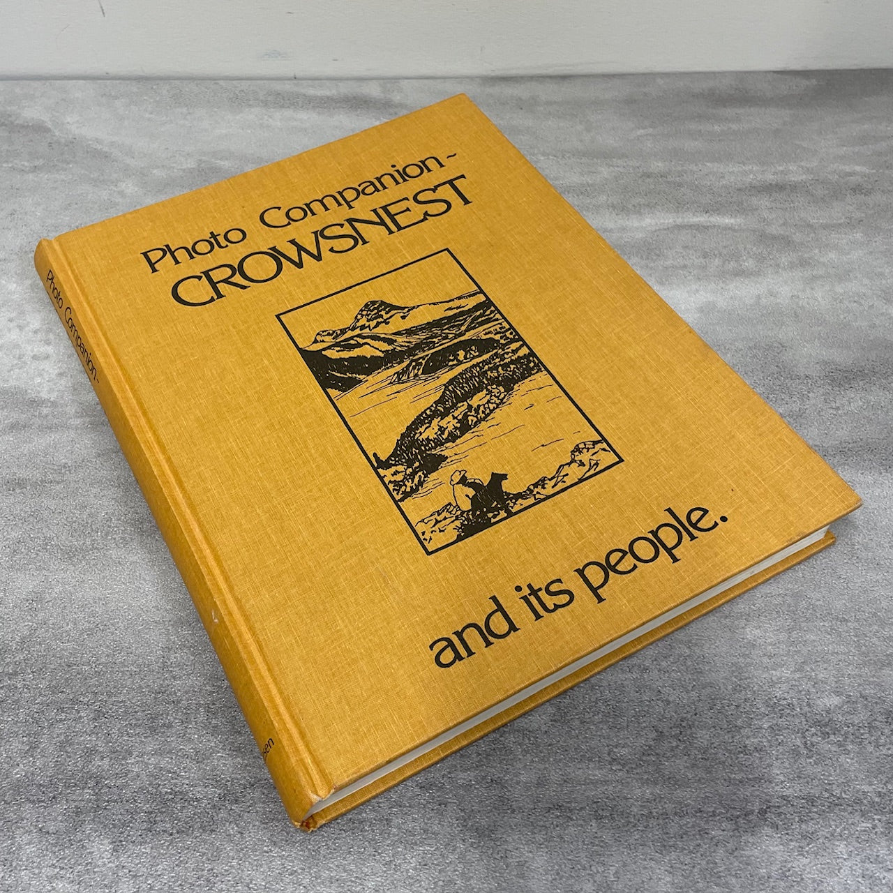 Photo Companion Crowsnest People Pass Blairmore Coleman Alberta History Used Book