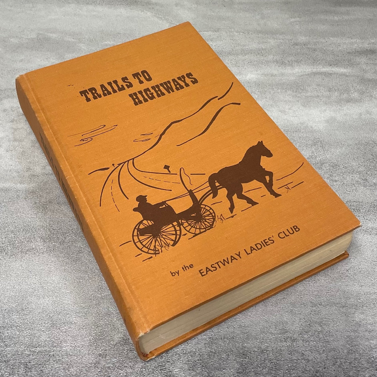 Trails to Highways Eastway Vulcan Alberta Canada Canadian Local History Used Book