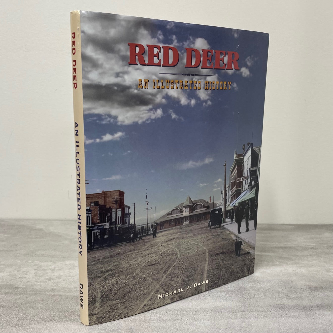 Red Deer Alberta Canada Canadian Illustrated Pictorial Local History Used Book